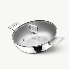 Nồi lẩu inox 316 đúc liền khối, size 26cm