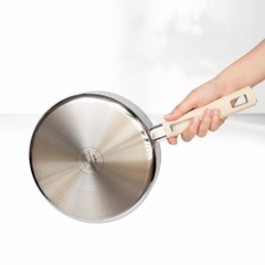 Chảo rán siêu chống dính Titanium Aura, size 24 cm, thành đứng