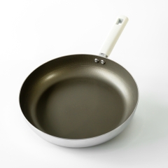 Chảo siêu chống dính Titanium Aura, size 28 cm, cạn lòng