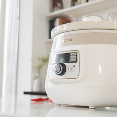 Nồi nấu chậm lòng gốm dung tích 3L: kho cá, nấu cháo, hầm xương