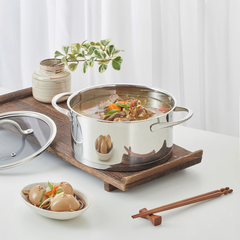 Nồi inox Hàn Quốc dành cho gia đình, Jang Taste - size 20cm