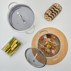 Nồi inox Hàn Quốc dành cho gia đình, Jang Taste - size 24cm