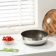 Chảo siêu chống dính Titanium Aura, size 28 cm, sâu lòng