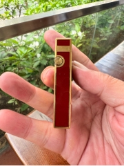 Dunhill chính hãng men đỏ makie sư tử