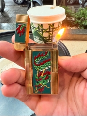 St dupont l1 phom cao makie rồng xanh