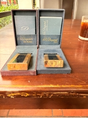 St dupont l1 một bộ phom cao và thấp men đen