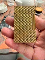St dupont l2 phom cao bọc vàng vân đẹp