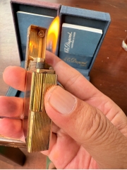 St dupont l1 một bộ phom cao và thấp men đen