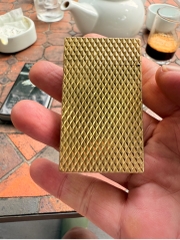St dupont l2 phom cao bọc vàng vân đẹp