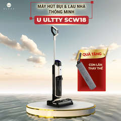 Máy Lau Nhà Hút Bụi Thông Minh U Ultty SCW18 Màu Trắng Ngọc Trai