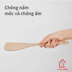 Xẻng Gỗ Tre Cao Cấp Chống Dính Thánh Gióng