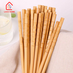 Đũa Tre Tự Nhiên Đốt Trúc - Hộp 10 Đôi
