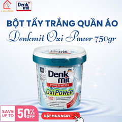 Bột Tẩy Trắng Quần Áo Denkmit Oxi Power 750G - White