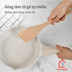 Xẻng Gỗ Tre Cao Cấp Chống Dính Thánh Gióng