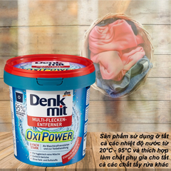 Bột Tẩy Trắng Quần Áo Denkmit Oxi Power 750G - White