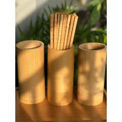 Ống Đựng Đũa Thìa Muỗng Bằng Tre Tự Nhiên