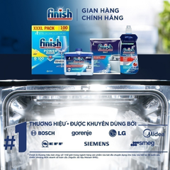 Viên Rửa Bát Finish Powerball Power Essential 100 viên hương Chanh