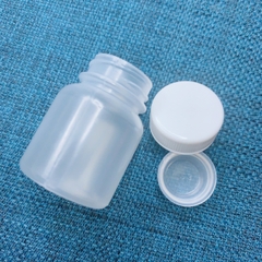Hũ nhựa rỗng 15ml nhựa PP có nút chống tràn