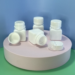 Hũ nhựa HDPE 25ml thân vuông