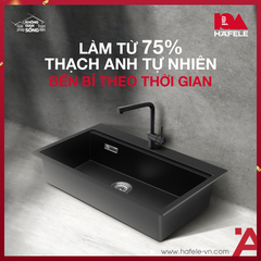 CHẬU ĐÁ ESSENCE Hafele HS22-GEN1S90M ĐEN 577.25.330
