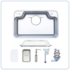 CHẬU RỬA BÁT 1 HỐ NOBINOX LIKEN NL790D