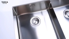 CHẬU RỬA BÁT 2 HỐ NOBINOX TASCA ICON NT642U