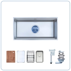 CHẬU RỬA BÁT 1 HỐ NOBINOX LIRA NJ566D