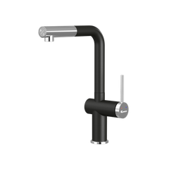 Vòi rửa bát dây rút Stream Smart Black