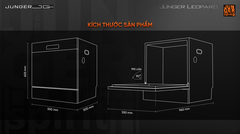 Máy Rửa Bát Junger Leopard DWJ-103