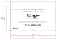 Chậu rửa bát Kluger KF8121S S75