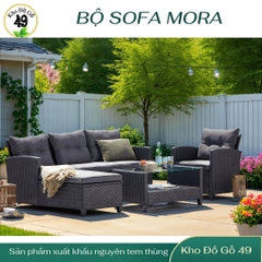 Bộ sofa Mora dùng được cả trong nhà và ngoài trời- Mora Lounge Patio Sofa