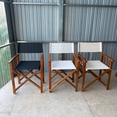 Ghế Đạo Diễn - Director Chair Vải textilen đen