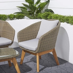 Bộ Sofa Grayton Ngoài Trời Giả Mây – Sang Trọng, Bền Bỉ & Tiện Lợi