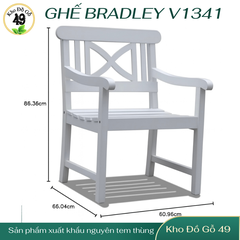 GHẾ ĂN BRADLEY V1341 – GỖ TRÀM SƠN TRẮNG CAO CẤP | HÀNG XUẤT KHẨU – ViFAH | KHO ĐỒ GỖ 49