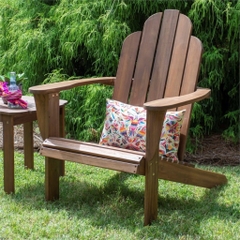 Ghế Adirondack - Silla gỗ tràm tự nhiên - ghế gỗ thư giãn sân vườn, ban công, hồ bơi