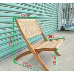 Ghế gỗ ngoài trời, phù hợp quán cafe, ban công căn hộ, sân vườn