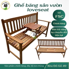 Ghế Băng Gỗ Tràm Xuất Khẩu - Bàn Gấp Tiện Lợi | Gỗ FSC Chính Hãng Kho Đồ Gỗ 49