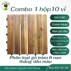 VỈ GỖ LÓT SÀN BAN CÔNG/SÂN VƯỜN – GỖ TỰ NHIÊN XUẤT ÂU, CHẤT LƯỢNG CAO