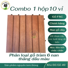 VỈ GỖ LÓT SÀN BAN CÔNG/SÂN VƯỜN – GỖ TỰ NHIÊN XUẤT ÂU, CHẤT LƯỢNG CAO