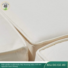 Bộ Sofa Venice Ngoài Trời 7 Món Cao Cấp | Đệm Oeko-Tex | Chống Nước UV | Ghế Sân Vườn Villa Cafe Resort