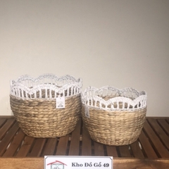 SỌT LỤC BÌNH SÒ ĐIỆP VIỀN MÀU PASTEL – HÀNG XUẤT ÂU