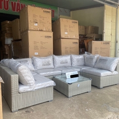 Bộ sofa Siesta Modul sân vườn, ngoài trời khung nhôm cao cấp- Patio Sofa