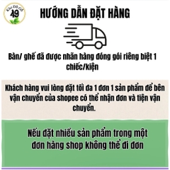Bàn Ghế Ăn Gỗ Tràm Sơn Trắng – Thương Hiệu VIFAH
