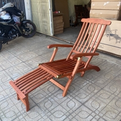 Ghế deck V156 thư giãn tắm nắng Gỗ Bạch Đàn Ngoài Trời Cao Cấp – Chuẩn Xuất Khẩu | Bền Đẹp – Chịu Lực Tốt – Chống Nước