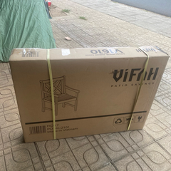 Ghế Ăn Martha V1301, Ghế Gỗ Tràm cào cước Wash Xám– Thương Hiệu VIFAH 🌟