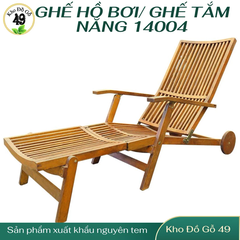 GHẾ HỒ BƠI STOCKHOLM 14004, GHẾ BÃI BIỂN GỖ TRÀM FSC – BỀN ĐẸP CHO RESORT & KHÁCH SẠN CAO CẤP
