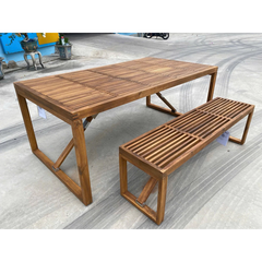 BÀN GỖ SÂN VƯỜN GẤP GỌN STOCKHOLM 11004 180CM – GỖ ACACIA FSC CAO CẤP