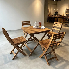 GHẾ GẤP GỖ TRÀM FSC SOFIA 121967 – TINH GỌN, BỀN ĐẸP CHO MỌI KHÔNG GIAN