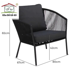 Bộ  sofa Carina dùng được cả trong nhà và ngoài trời - Carina Patio Sofa