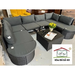 Sofa ngoài trời hàng xuất châu âu - Patio sofa giá web 1500€